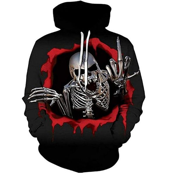 halloween walking skeleton skull pattern men's 3d printed hoodie visual impact party punk goth round neck sweatshirt hoodie, Black
halloween walking skeleton skull pattern men's 3d printed hoodie visual impact party punk goth round neck sweatshirt hoodie, Black
