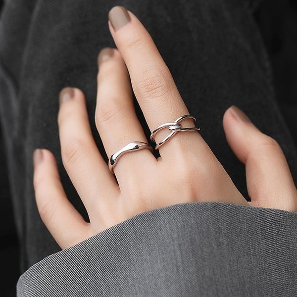thv korean minority simple folding female band s 925 silver ins national ringpersonality versatile student geometric mouth ring
thv korean minority simple folding female band s 925 silver ins national ringpersonality versatile student geometric mouth ring