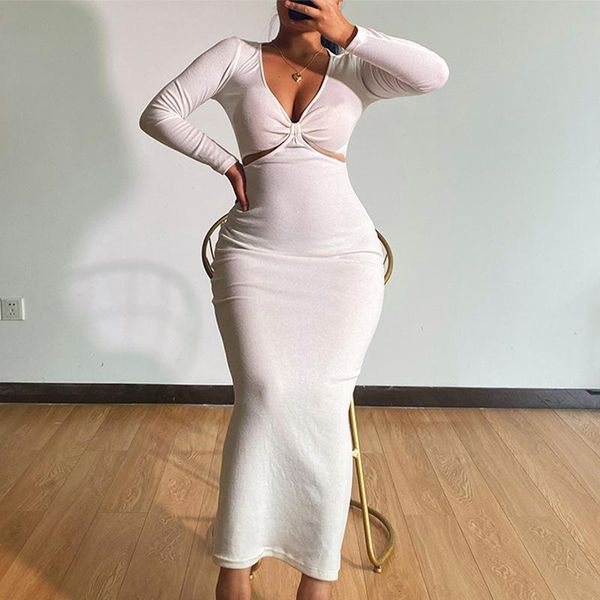 casual dresses elegant for women hollow long sleeves woman clothes autumn evening night female clothing robe, Black;gray
casual dresses elegant for women hollow long sleeves woman clothes autumn evening night female clothing robe, Black;gray