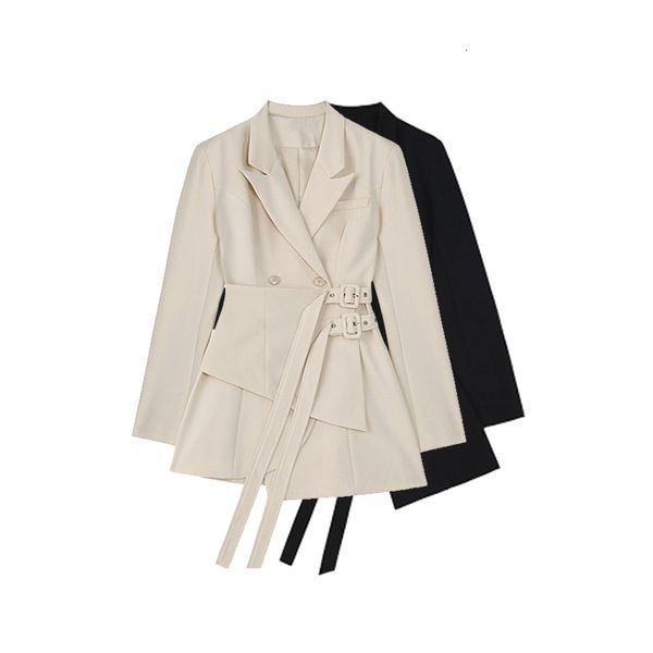 women's suits & blazers feminino irregular bandagem emendado blazer nova lapela manga longa solto ajuste feminino chique jaqueta moda, White;black
women's suits & blazers feminino irregular bandagem emendado blazer nova lapela manga longa solto ajuste feminino chique jaqueta moda, White;black
