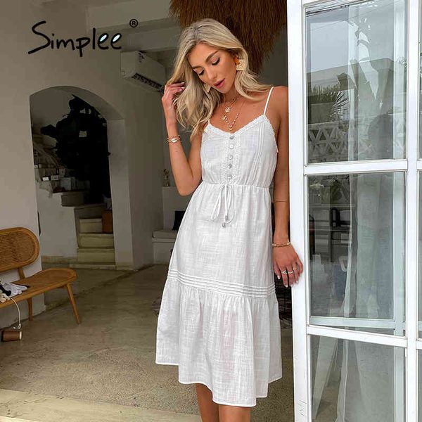 cotton white v-neck suspender women summer solid high waist ruffled a-line dresses elegant lace-up button dress 210414, Black;gray
cotton white v-neck suspender women summer solid high waist ruffled a-line dresses elegant lace-up button dress 210414, Black;gray