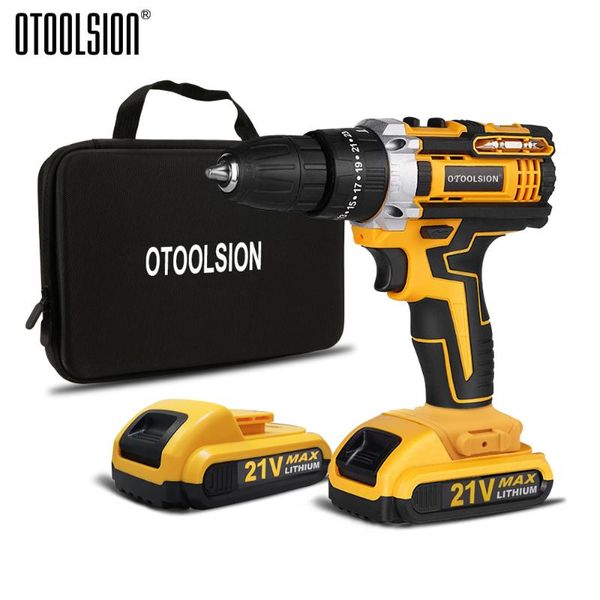 professiona electric drills otoolsion 21v impact drill variable speed power household battery screwdriver for drilling in wood metal ceramic
professiona electric drills otoolsion 21v impact drill variable speed power household battery screwdriver for drilling in wood metal ceramic