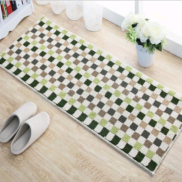 cushion/decorative pillow simple plaid anti-skid kitchen mat entrance door water absorption bathroom carpet soft bedside hallway rug
cushion/decorative pillow simple plaid anti-skid kitchen mat entrance door water absorption bathroom carpet soft bedside hallway rug