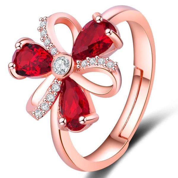 rose gold flower drop shaped ring personality simple feminine fashion romantic gift cluster rings, Golden;silver
rose gold flower drop shaped ring personality simple feminine fashion romantic gift cluster rings, Golden;silver
