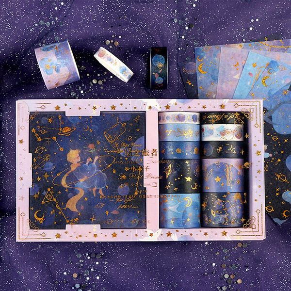 gift wrap 10rolls/lot bronzing paper tape set diy scrapbooking masking sticker card making decoration
gift wrap 10rolls/lot bronzing paper tape set diy scrapbooking masking sticker card making decoration