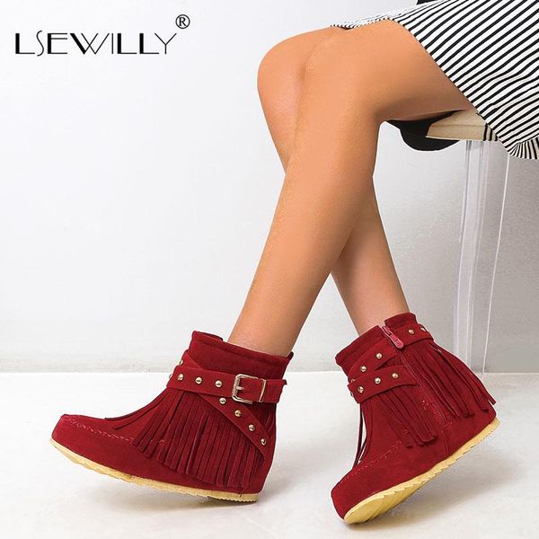 boots lsewilly 2021 plus size 43 trendy comfy ins dropship booties woman shoes concise fringes rivets tassel ladies, Black
boots lsewilly 2021 plus size 43 trendy comfy ins dropship booties woman shoes concise fringes rivets tassel ladies, Black