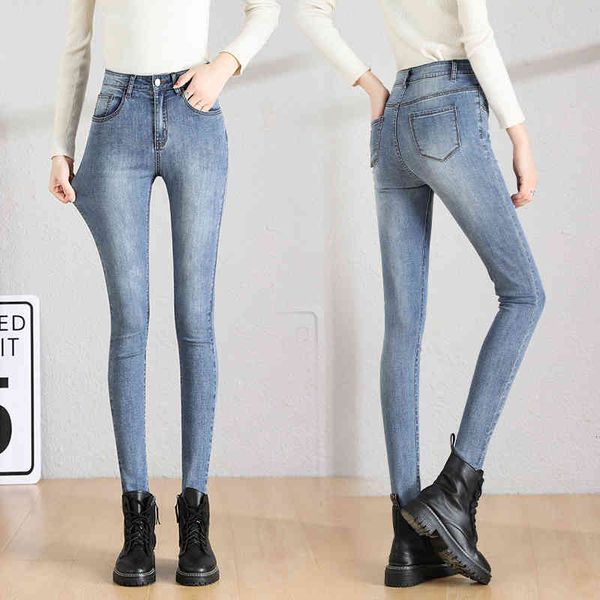 Women's Jeans spring fall high waist pencil jeans for the skinny women tight female jk575 INRL, Blue
Women's Jeans spring fall high waist pencil jeans for the skinny women tight female jk575 INRL, Blue