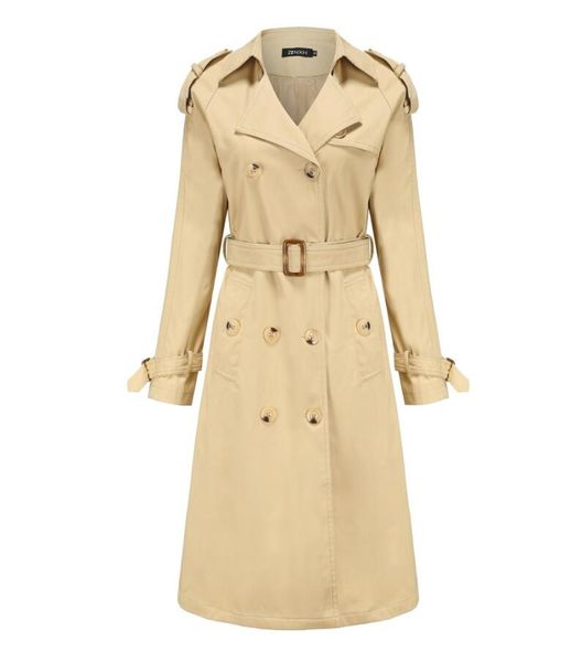 women's trench coat designer women double breasted belt slim outerwear long jacket windcheater female outwear fashion windbreaker, Tan;black
women's trench coat designer women double breasted belt slim outerwear long jacket windcheater female outwear fashion windbreaker, Tan;black