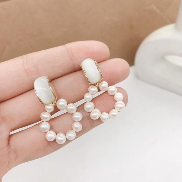 dangle & chandelier round circle pearls drop earrings fashion jewelry for women foreign purchase from factory, Silver
dangle & chandelier round circle pearls drop earrings fashion jewelry for women foreign purchase from factory, Silver
