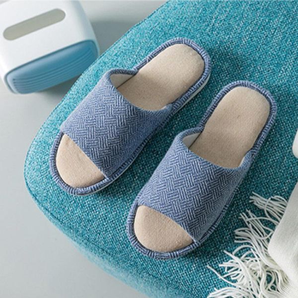 slippers women home open toe indoor gingham female fabric cotton comfortable leisure concise non-slip ladies house shoe, Black
slippers women home open toe indoor gingham female fabric cotton comfortable leisure concise non-slip ladies house shoe, Black