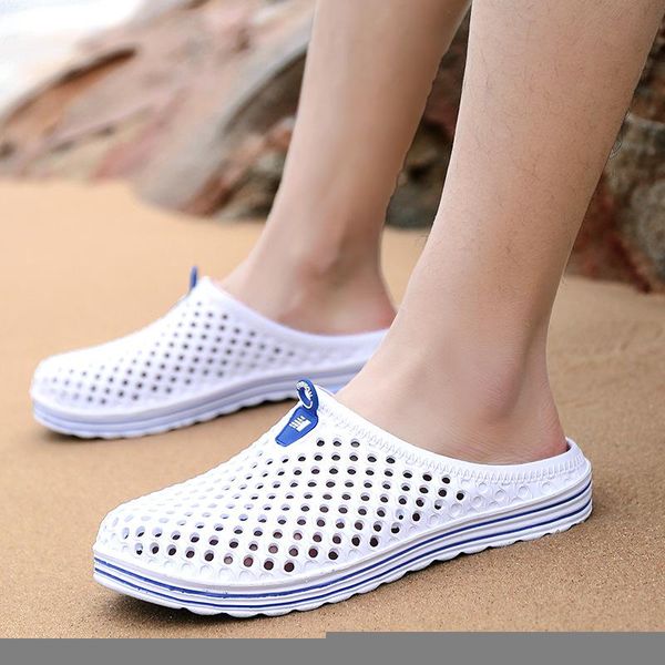 slippers 2021 women shoes beach casual men's hollow out couple sandal flip flops non-slide male, Black
slippers 2021 women shoes beach casual men's hollow out couple sandal flip flops non-slide male, Black