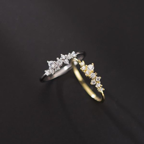 cluster rings wantme trendy cute sweet girl flower zircon geometric ring for women real 925 sterling silver birthday jewelry gift accessorie, Golden;silver
cluster rings wantme trendy cute sweet girl flower zircon geometric ring for women real 925 sterling silver birthday jewelry gift accessorie, Golden;silver