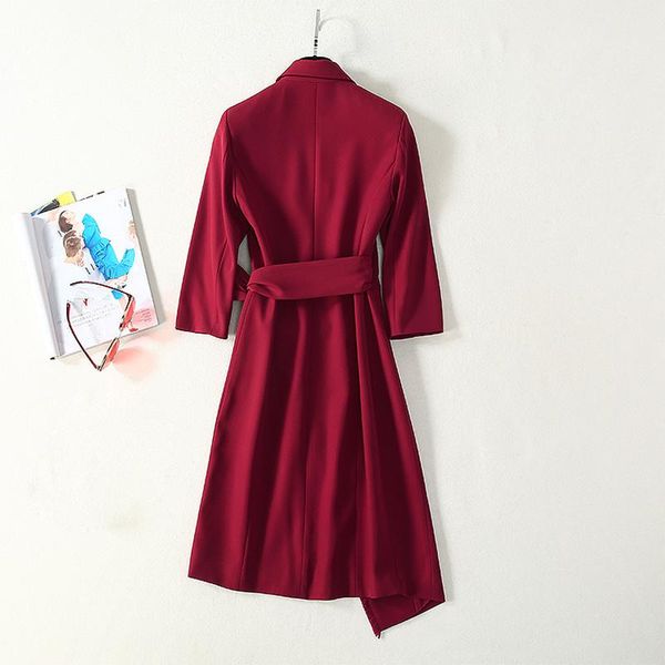 casual dresses sale fashion 2021 women's elegant tassel turn-down collar 3/4 sleeve lacing wire red split asymmetrical dres, Black;gray
casual dresses sale fashion 2021 women's elegant tassel turn-down collar 3/4 sleeve lacing wire red split asymmetrical dres, Black;gray