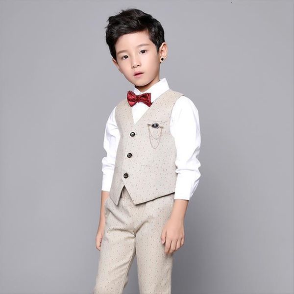 kids formal wedding birthday party costume toddler boys clothing set summer tuxedo waistcoat pants children clothes suits, White
kids formal wedding birthday party costume toddler boys clothing set summer tuxedo waistcoat pants children clothes suits, White