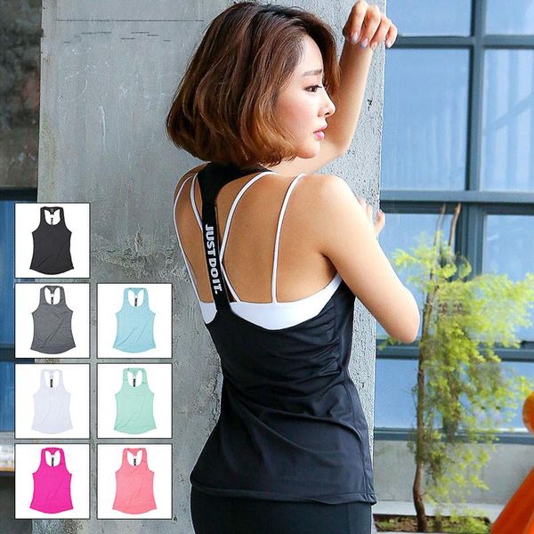 yoga outfit women sport vest professional sleeveless quick drying fitness running tank gym shirt 6 colors
yoga outfit women sport vest professional sleeveless quick drying fitness running tank gym shirt 6 colors