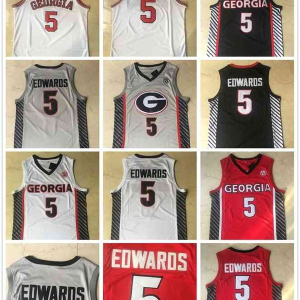 GoodNCAA 5 Anthony Edwards Georgia Bulldogs Basketball Stitched mens Jersey white grey red black size -XXL
GoodNCAA 5 Anthony Edwards Georgia Bulldogs Basketball Stitched mens Jersey white grey red black size -XXL