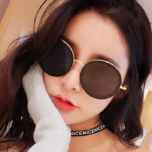 sunglasses 2021 retro mens women classic punk style round metal frame lens sun glasses fashion outdoor travel eyeglasses, White;black
sunglasses 2021 retro mens women classic punk style round metal frame lens sun glasses fashion outdoor travel eyeglasses, White;black