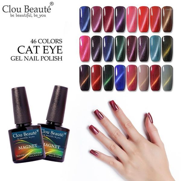clou beaute cat eye effect uv gel nail polish magnet soak off lacquers chameleon magnetic varnishes 46 color art1, Red;pink
clou beaute cat eye effect uv gel nail polish magnet soak off lacquers chameleon magnetic varnishes 46 color art1, Red;pink