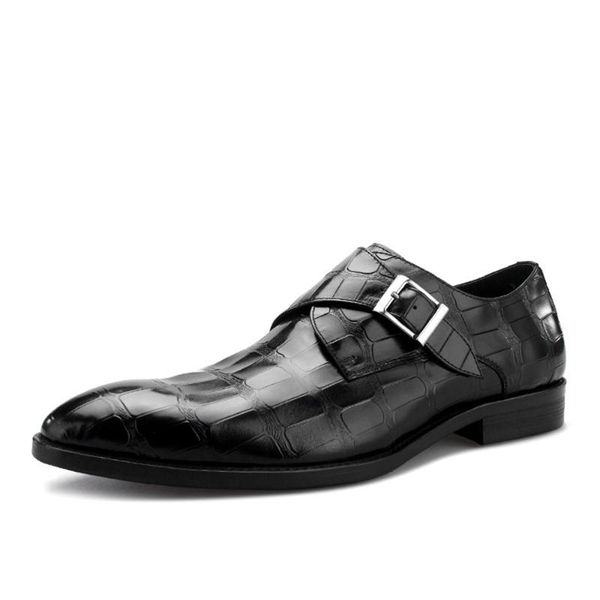 dress shoes luxury monk strap cowhide wedding leather british style genuine black business formal work
dress shoes luxury monk strap cowhide wedding leather british style genuine black business formal work