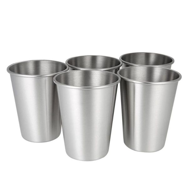 mugs homgeek 5pcs water cup stainless steel beer wine unbreakable and kid's drinking pint cups
mugs homgeek 5pcs water cup stainless steel beer wine unbreakable and kid's drinking pint cups