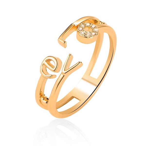 korean fashion alphabet handwear individual love couple single ring trend diamond open factory direct selling cluster rings, Golden;silver
korean fashion alphabet handwear individual love couple single ring trend diamond open factory direct selling cluster rings, Golden;silver