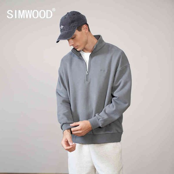 simwood 2021 autumn new warm fce half zipped sweatshirts thick hoodi oversize loose pullovers plus size brand clothing, Black
simwood 2021 autumn new warm fce half zipped sweatshirts thick hoodi oversize loose pullovers plus size brand clothing, Black