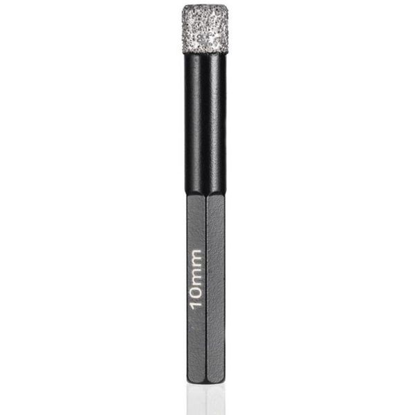 professional drill bits 10mm diamond hole opener hexagonal shank durable bit braze porcelain glass ceramic dry cut
professional drill bits 10mm diamond hole opener hexagonal shank durable bit braze porcelain glass ceramic dry cut