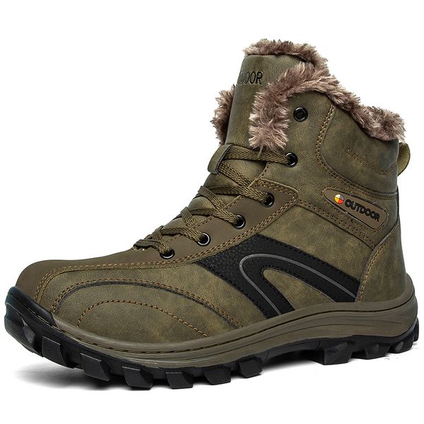 new mens snow boots thick plush warm mens winter boots waterproof mens platform boots outdoor sneakers luxury shoes, Black
new mens snow boots thick plush warm mens winter boots waterproof mens platform boots outdoor sneakers luxury shoes, Black