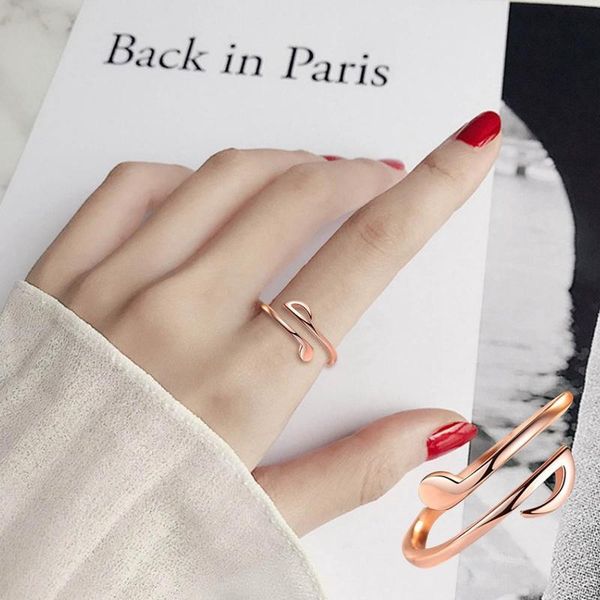 musical notes ring simple style women silver color rings 2021 fashion jewelry opening adjustable tail ladies party wedding, Slivery;golden
musical notes ring simple style women silver color rings 2021 fashion jewelry opening adjustable tail ladies party wedding, Slivery;golden