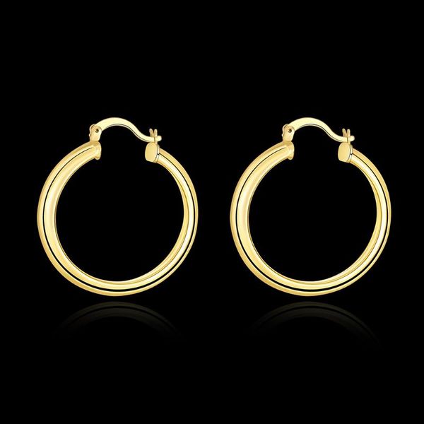 hoop & huggie fine 18k gold 4cm smooth circle earrings for women 925 sterling silver jewelry christmas gifts party wedding, Golden;silver
hoop & huggie fine 18k gold 4cm smooth circle earrings for women 925 sterling silver jewelry christmas gifts party wedding, Golden;silver