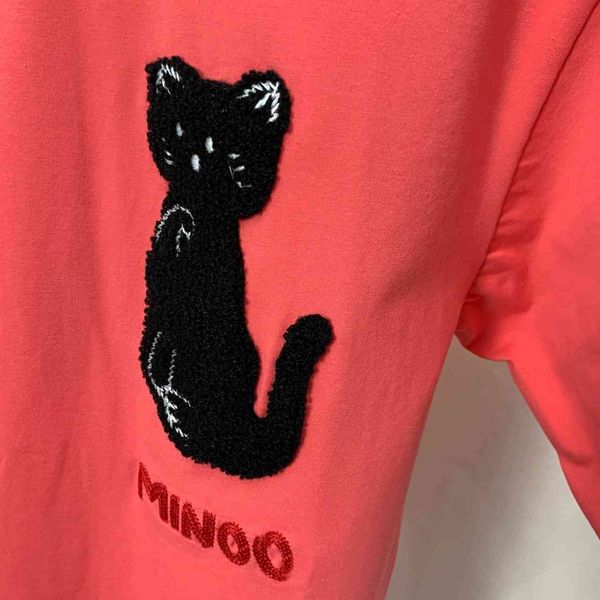 spring 2021 new embroidered letter loose stereo early animal cartoon cute short sleeve t-shirt, Gray
spring 2021 new embroidered letter loose stereo early animal cartoon cute short sleeve t-shirt, Gray