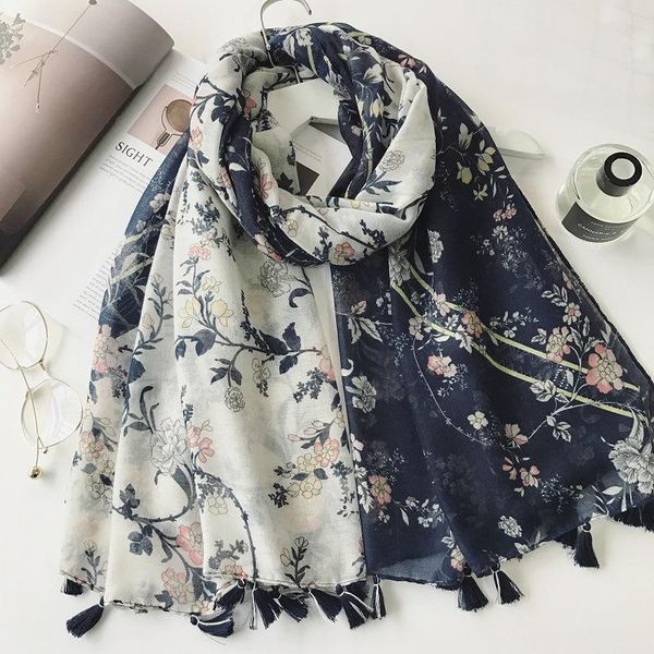 scarves scarf bohemian ethnic style flower print color matching ladies bali yarn fabric holiday beach sunscreen shawl, Blue;gray
scarves scarf bohemian ethnic style flower print color matching ladies bali yarn fabric holiday beach sunscreen shawl, Blue;gray
