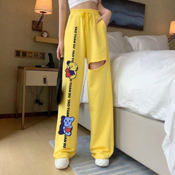 women's pants & capris cool ripped girl harajuku autumn trousers female streetwear summer spring fashion hip hop gothic yellow sweatpan, Black;white
women's pants & capris cool ripped girl harajuku autumn trousers female streetwear summer spring fashion hip hop gothic yellow sweatpan, Black;white
