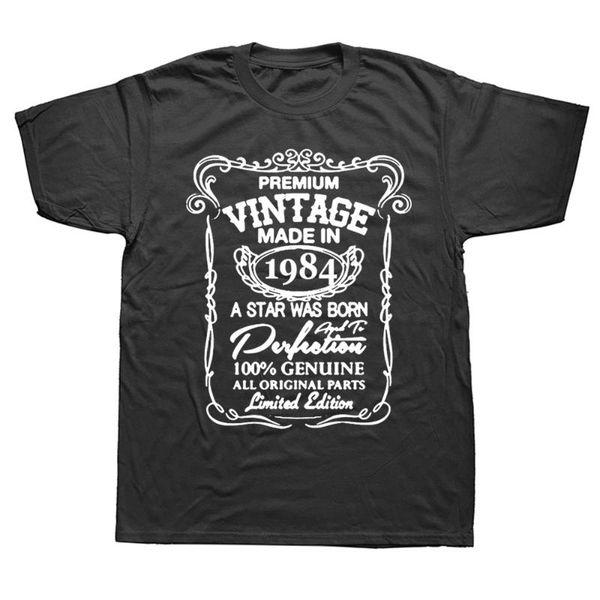 vintage limited edition in 1984 t shirt men dad father birthday gift t-shirt cotton world papa men's t-shirts, White;black
vintage limited edition in 1984 t shirt men dad father birthday gift t-shirt cotton world papa men's t-shirts, White;black