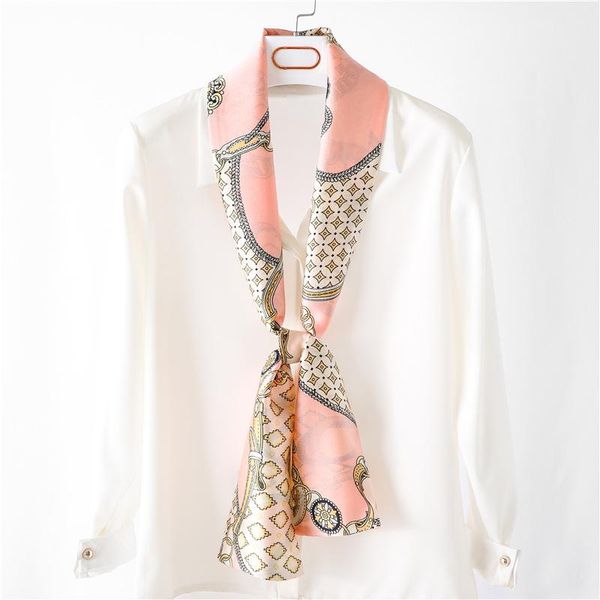 scarves 2021 korea neckerchief silk chiffon scarf print hair tie band fashion classic, Blue;gray
scarves 2021 korea neckerchief silk chiffon scarf print hair tie band fashion classic, Blue;gray
