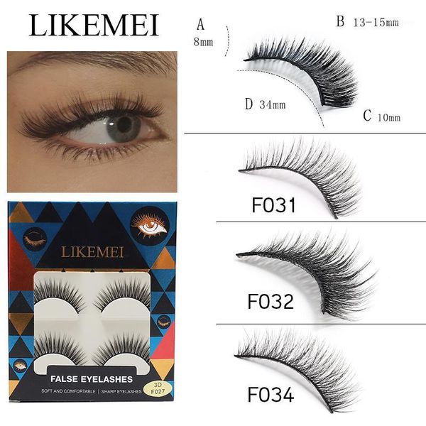 pairs false eyelashes korea pbt fiber synthetic 3d faux mink lashes natural round look reusable 100% handmade & cruelty-l1 
pairs false eyelashes korea pbt fiber synthetic 3d faux mink lashes natural round look reusable 100% handmade & cruelty-l1