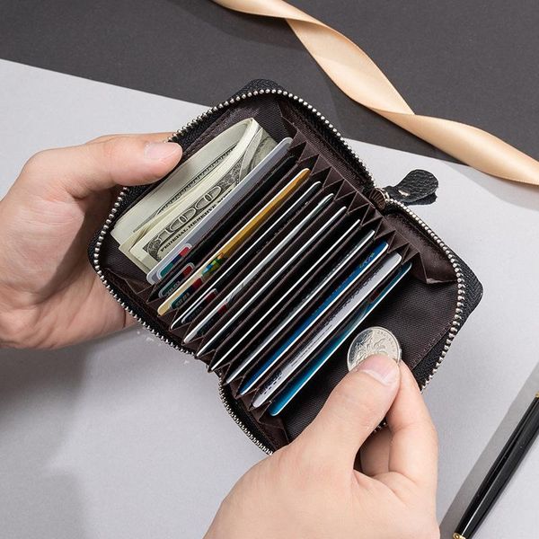 card holders pu leather short zipper holder wallets men business women clutch passport coin purse, Brown;gray
card holders pu leather short zipper holder wallets men business women clutch passport coin purse, Brown;gray