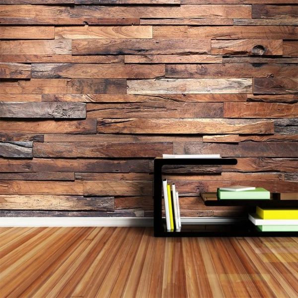 custom 3d po self adhesive wallpaper retro wood grain board mural wallpapers for living room kitchen restaurant decor 
custom 3d po self adhesive wallpaper retro wood grain board mural wallpapers for living room kitchen restaurant decor