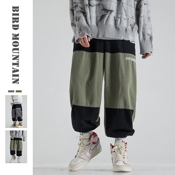 men's pants korean style hip hop casual patchwork loose plus size harem streetwear harajuku oversized joggers kpop cargo trousers, Black
men's pants korean style hip hop casual patchwork loose plus size harem streetwear harajuku oversized joggers kpop cargo trousers, Black