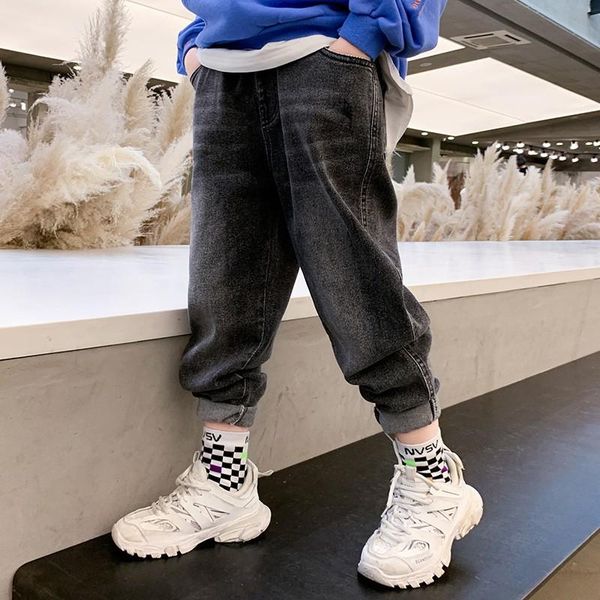 kids boys clothes black skinny jeans classic pants children denim clothing trend long bottoms baby boy casual trousers, Blue
kids boys clothes black skinny jeans classic pants children denim clothing trend long bottoms baby boy casual trousers, Blue