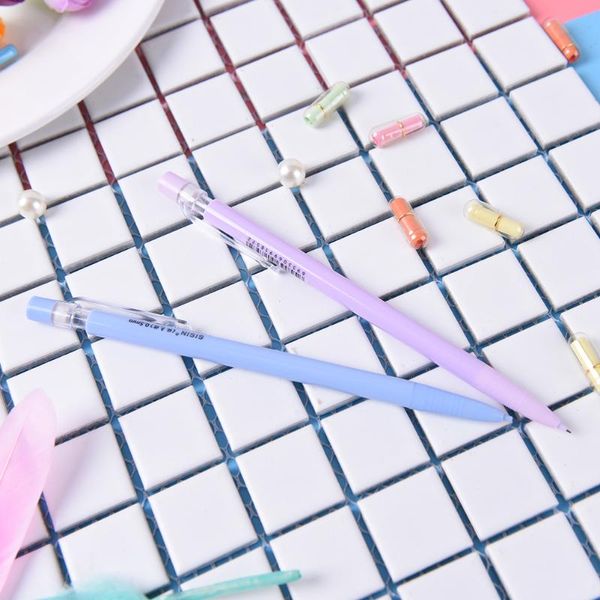 ballpoint pens 2pc cute mechanical pencil colorful automatic pen school office supply, Blue;orange
ballpoint pens 2pc cute mechanical pencil colorful automatic pen school office supply, Blue;orange