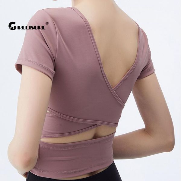 v-neck yoga sports slim adjustable hollow with chest pad back cross shoulder straps fitness t-shir outfit
v-neck yoga sports slim adjustable hollow with chest pad back cross shoulder straps fitness t-shir outfit