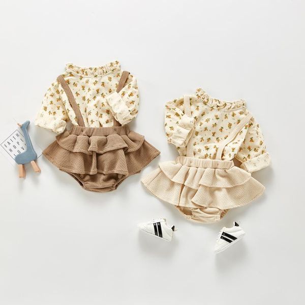 clothing sets 2pcs born baby girls cotton clothes kid toddler infant ruffles long sleeves +suspender dress outfits, White
clothing sets 2pcs born baby girls cotton clothes kid toddler infant ruffles long sleeves +suspender dress outfits, White