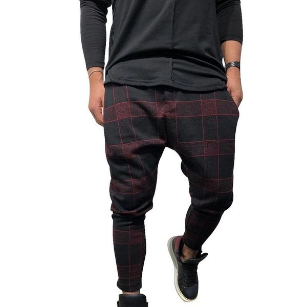 printed casual haren pants digital lattice gradual fashion sports for men plaid male harun men's, Black
printed casual haren pants digital lattice gradual fashion sports for men plaid male harun men's, Black