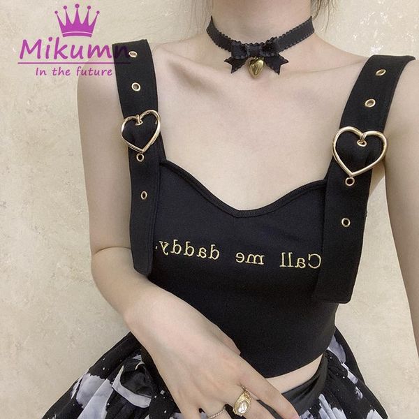 women's tanks & camis harajuku gothic metal love letter embroidery strap tank punk girl cute casual slim streetwear crop vest camisole, White
women's tanks & camis harajuku gothic metal love letter embroidery strap tank punk girl cute casual slim streetwear crop vest camisole, White