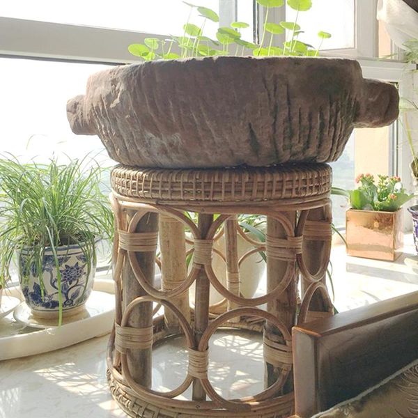 planters & pots natural rattan hand woven plant holder flower stool stand shelf handmade indoor gardening decor 3 different sizes
planters & pots natural rattan hand woven plant holder flower stool stand shelf handmade indoor gardening decor 3 different sizes
