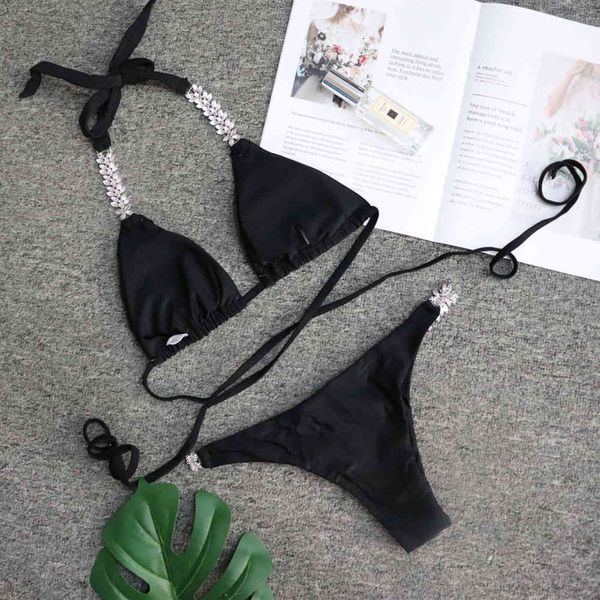 diamond bikini white rhinestone braizilian swimwear female strappy swimsuit women crystal set push up bathing suit, White;black
diamond bikini white rhinestone braizilian swimwear female strappy swimsuit women crystal set push up bathing suit, White;black