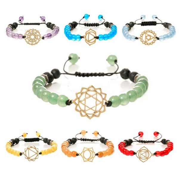 charm bracelets beads natural stone reiki buddha 7 chakra healing balance lotus bracelet for women men yoga om jewelry, Golden;silver
charm bracelets beads natural stone reiki buddha 7 chakra healing balance lotus bracelet for women men yoga om jewelry, Golden;silver