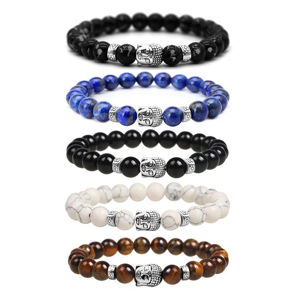 buddha beaded strands bracelet classic natural stone couple bracelets for men women fashion jewelry, Black
buddha beaded strands bracelet classic natural stone couple bracelets for men women fashion jewelry, Black