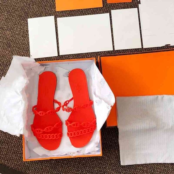 75% off factory outlet sale summer women chain jelly sandals solid falts slides genuine leather luxury brand designers design fashion flip f, Black
75% off factory outlet sale summer women chain jelly sandals solid falts slides genuine leather luxury brand designers design fashion flip f, Black